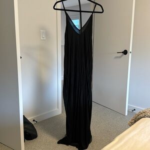 Cleo Elan dress, black, size small, long